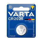 Varta Lithium knappcell CR2025